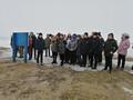 24 февраля учащиеся гимназии  поприсутствовали на  практических занятиях ОСВОД по спасению утопающих.
